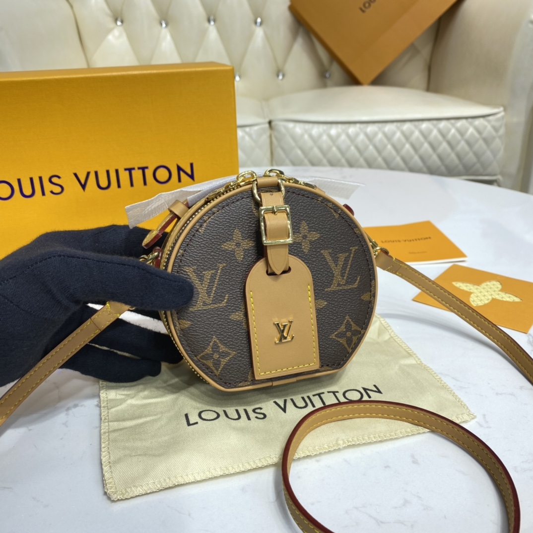 Louis Vuitton BOITE CHAPEAU SOUPLE MM Handbag Monogram M45647